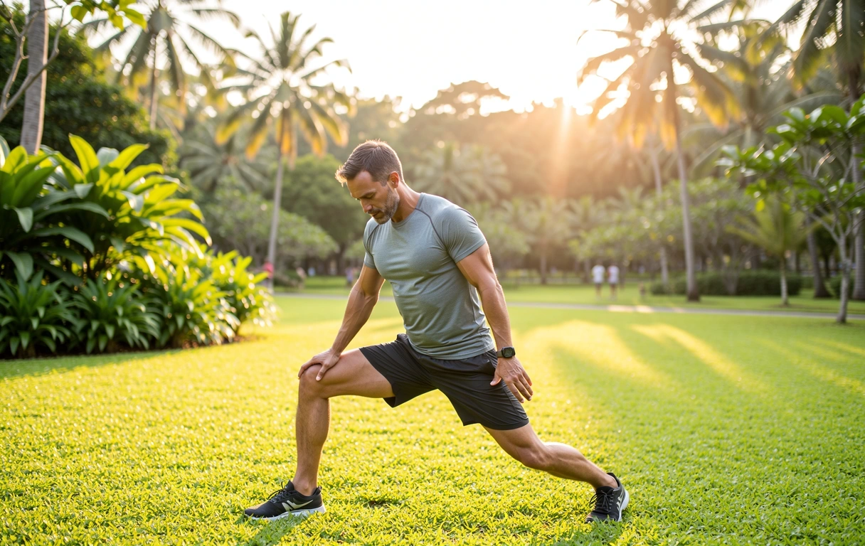 Active lifestyle support for men